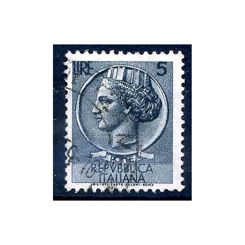 SIRACUSANA 5 Lire stelle II posizione pregiata 65° dx
