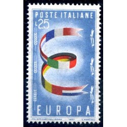 1957 - EUROPA 25 Lire...
